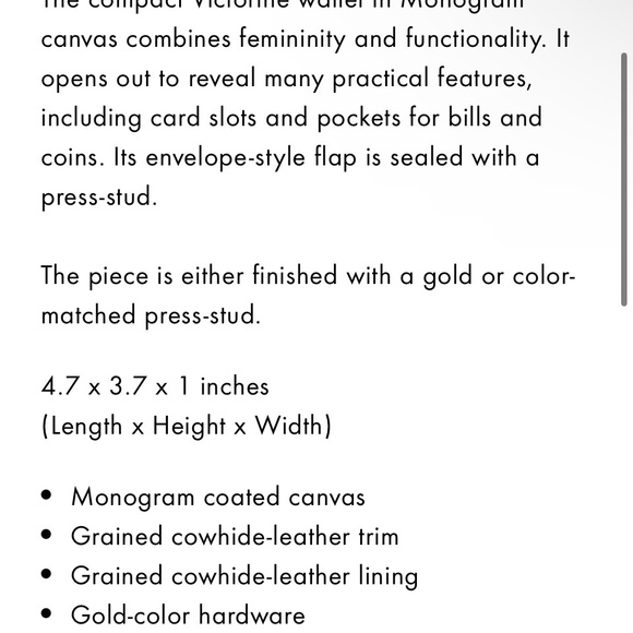 Gorgeous Authentic Louis Vuitton Victorine Wallet - Picture 11 of 11